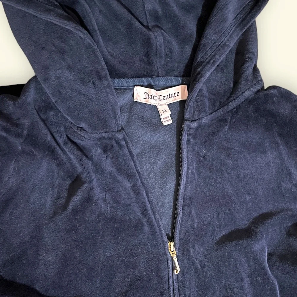 Y2K Juicy Couture navy blue jacket - Picture 4 of 4